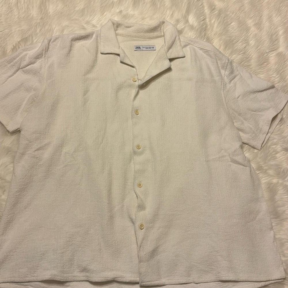 Zara men’s button down shirt